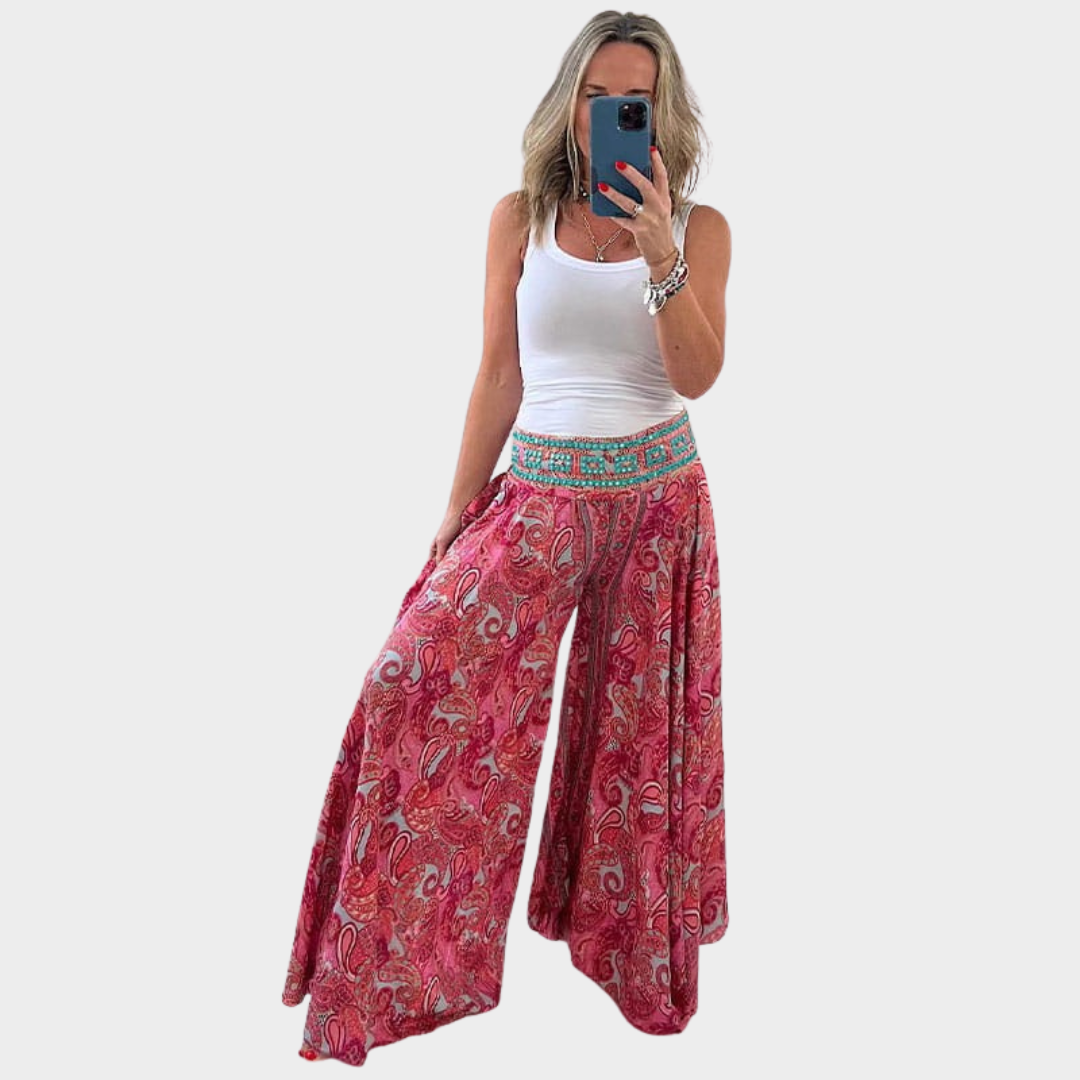ARIELA: FLOWY BOHO PANTS