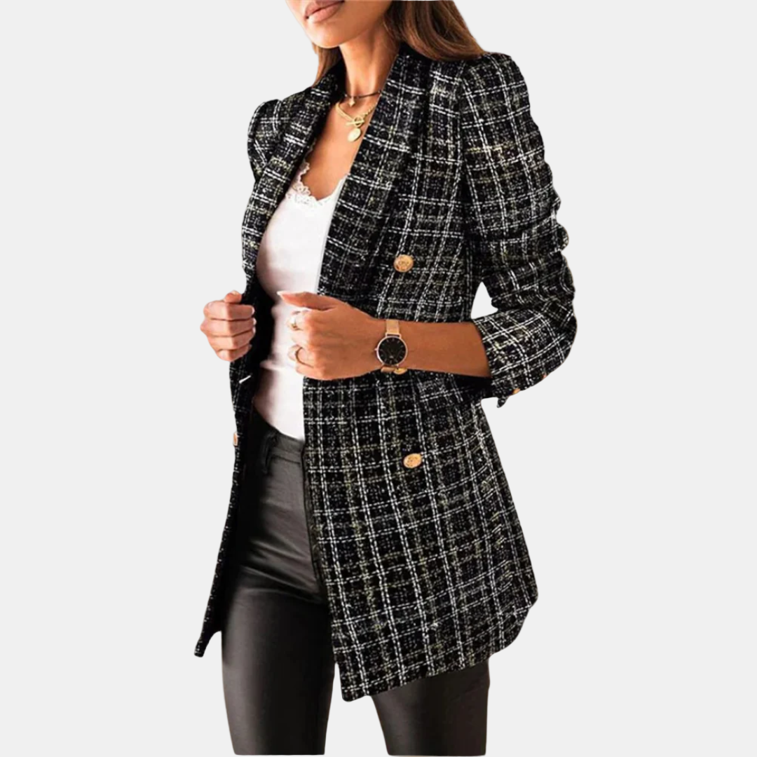 Seraphina | Blazer Collar Coat