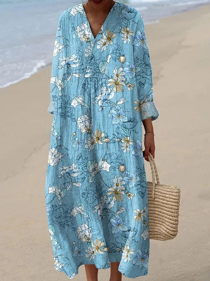 CAIA | COMFORTABLE COLORFUL DRESS