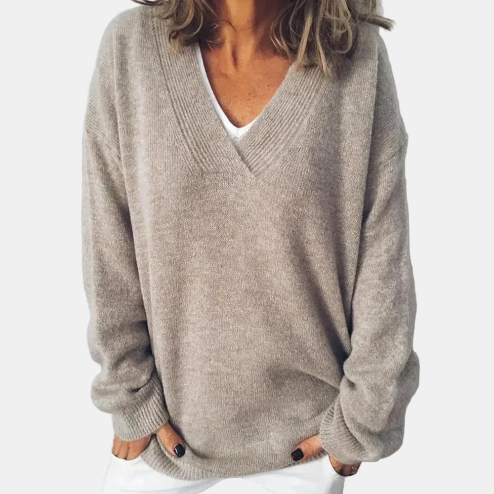Tova | Soft V-Neck Sweater