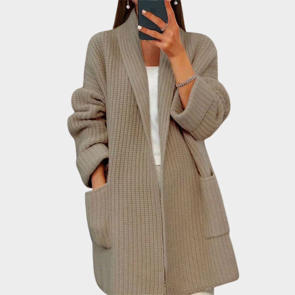 Marielle | Knitted Wool Cardigan