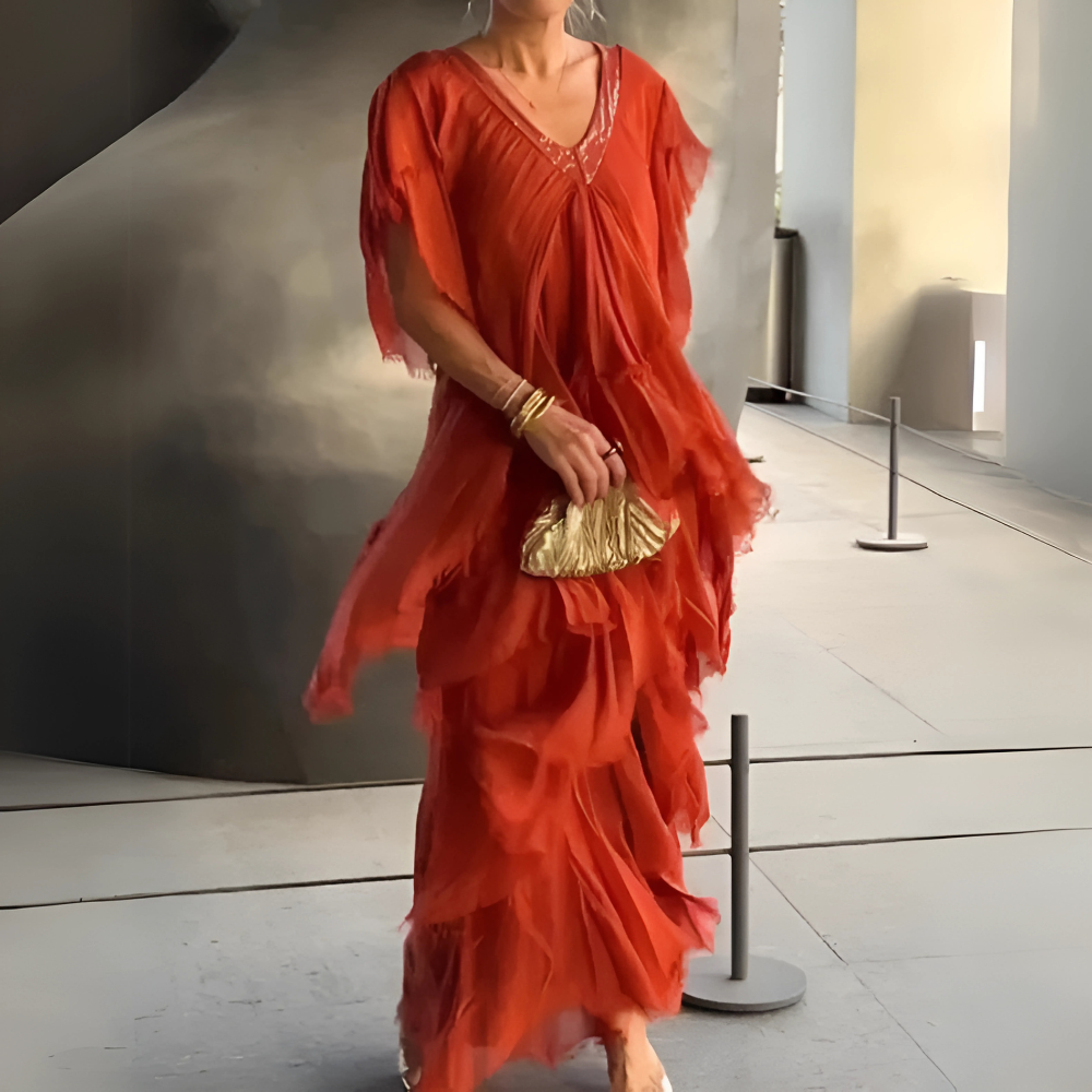 PAULA | WAIST-COVERING DRESS