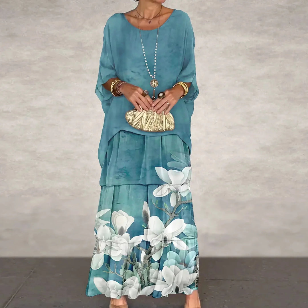 LILLIAN | FIGURE-CONTOURING MAXI DRESS