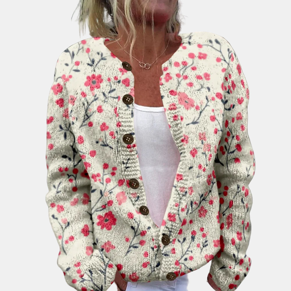 Mariot | Sophisticated Floral Cardigan