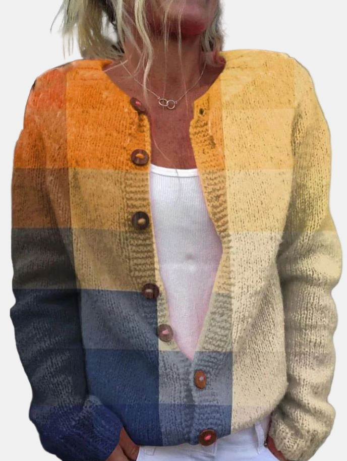 Matilda | Color Block Cardigan