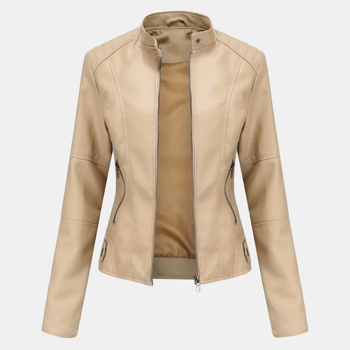 Victoria | Trendy Leather Jacket