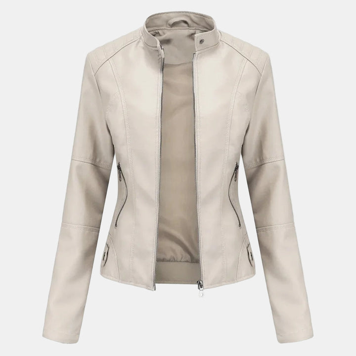 Victoria | Trendy Leather Jacket