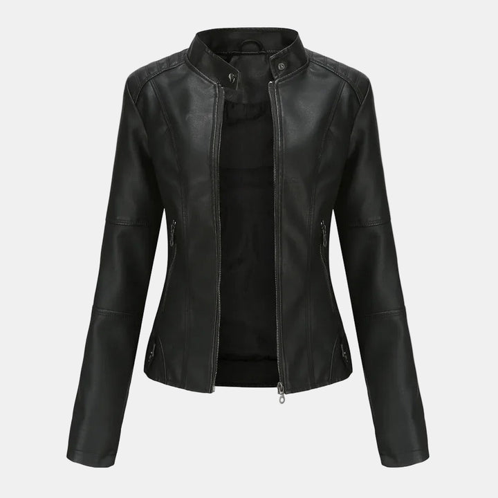 Victoria | Trendy Leather Jacket