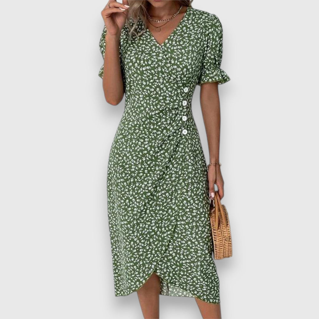 Christina | Elegant Floral Dress