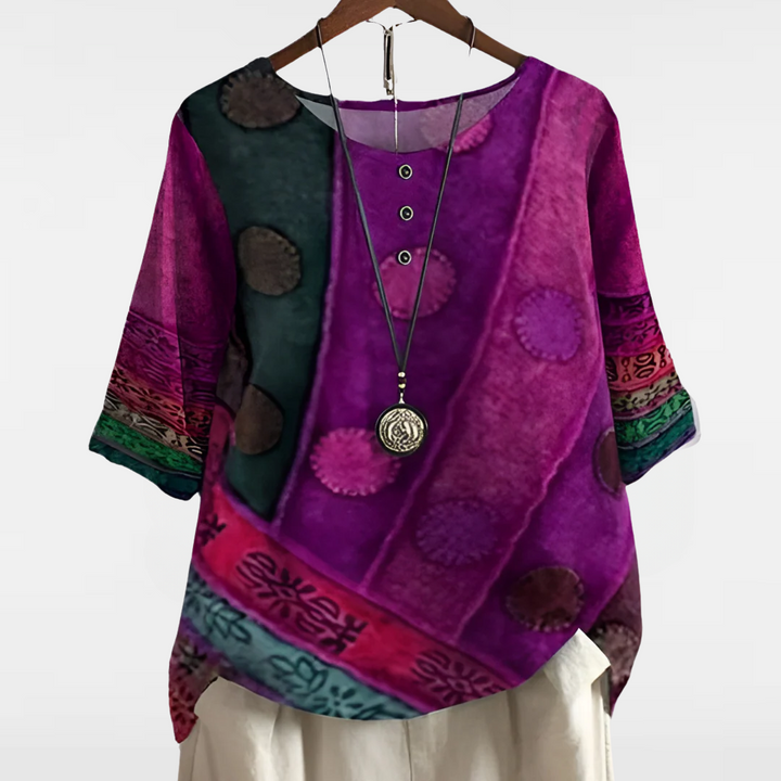 BEA | LOOSE BOHEMIAN BLOUSE.