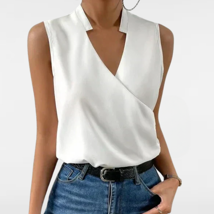 Genesis | Casual Loose Cross Wrap Top