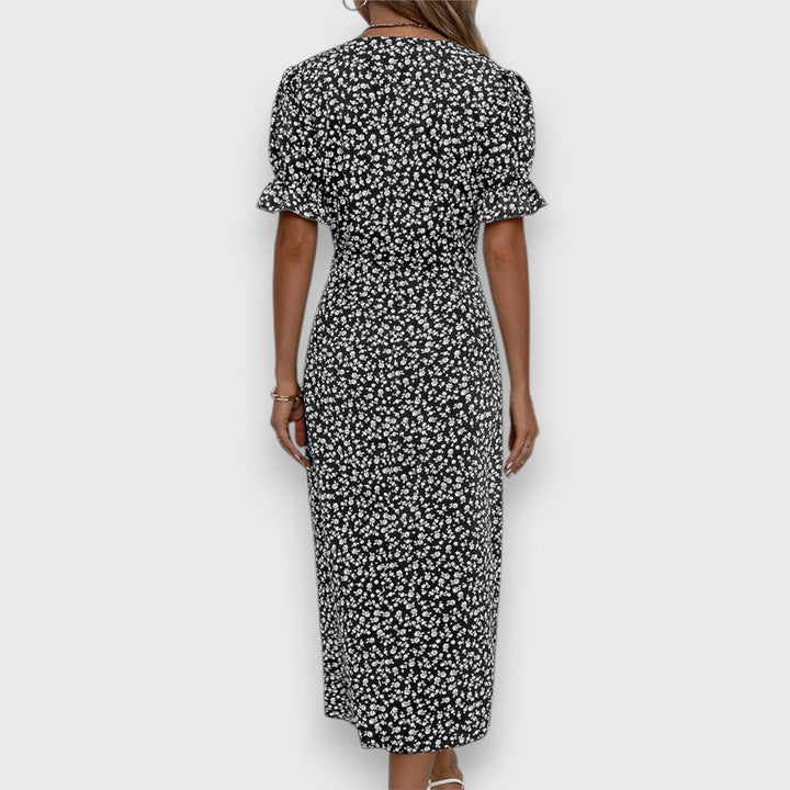 Christina | Elegant Floral Dress