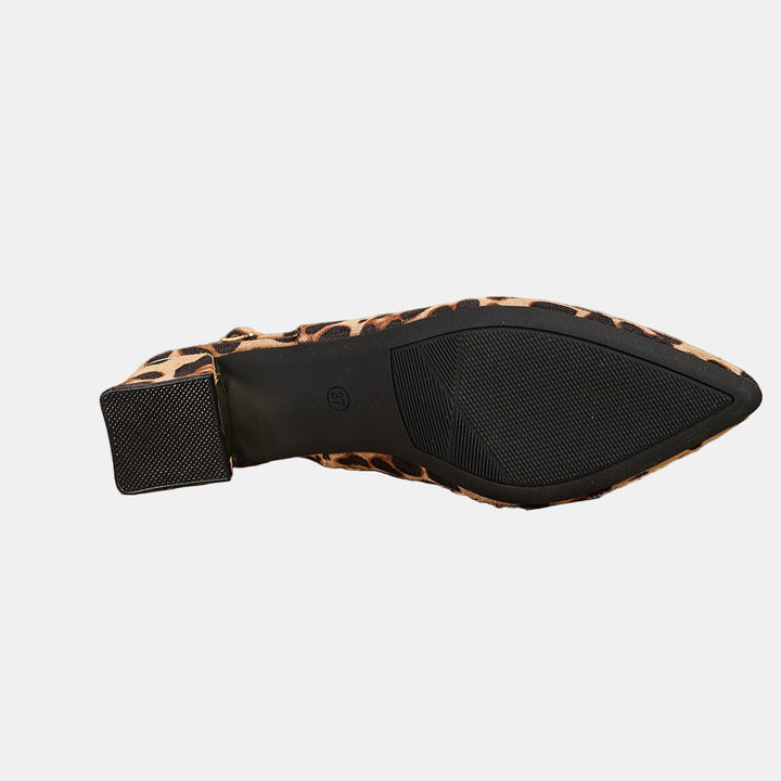 Liora | Luxe Leopard Slingbacks