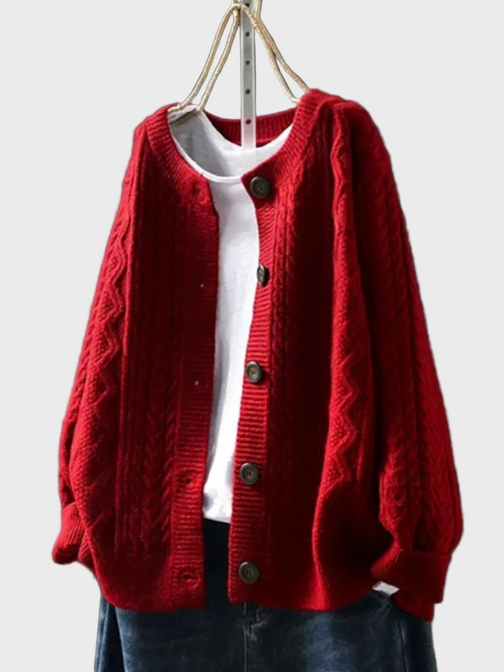 Solene | Cable Cardigan