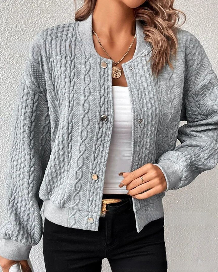 Alora - Comfortable Buttoned Sweater