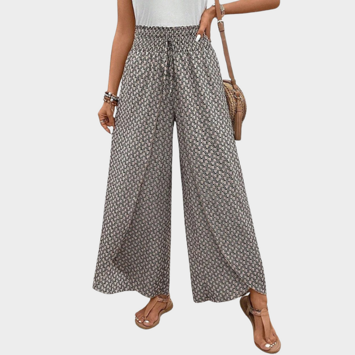 Mavilda: Elegant Wide-Leg Trousers