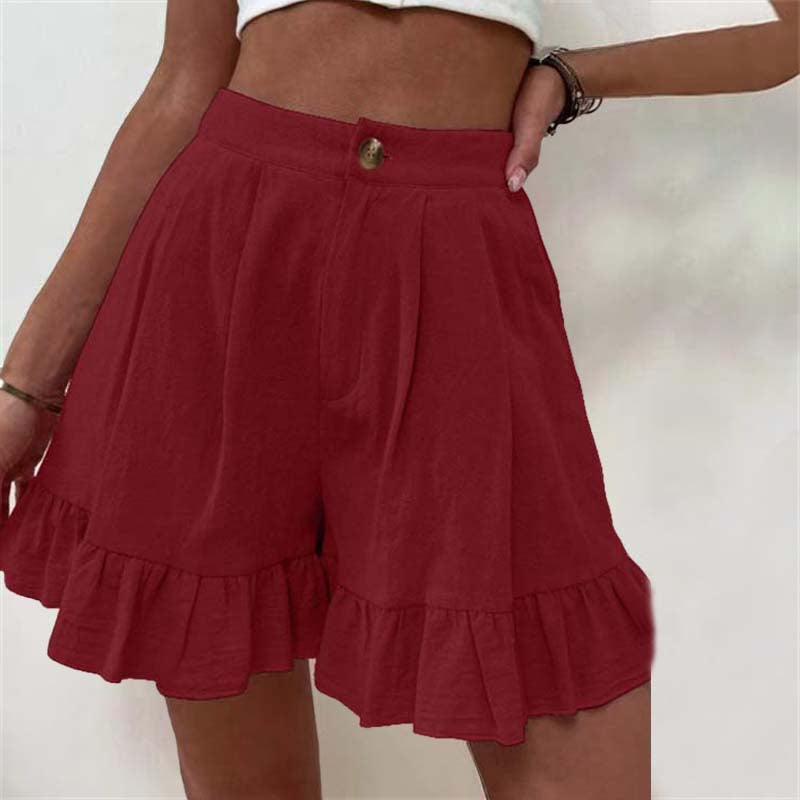 KARA | RUFFLED SHORTS
