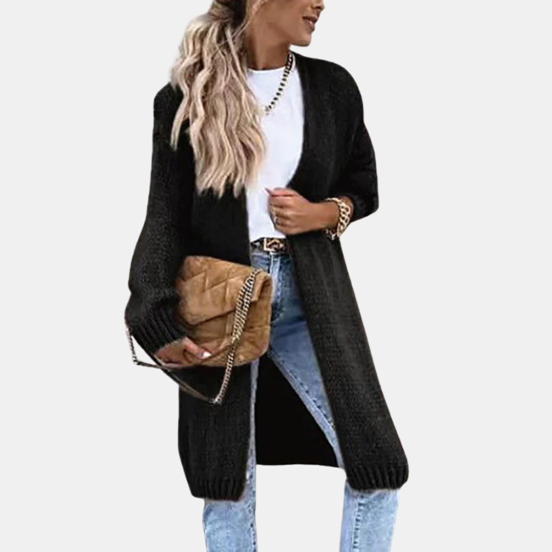 Thea | Classic Long Cardigan