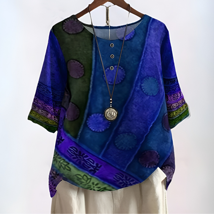 BEA | LOOSE BOHEMIAN BLOUSE.