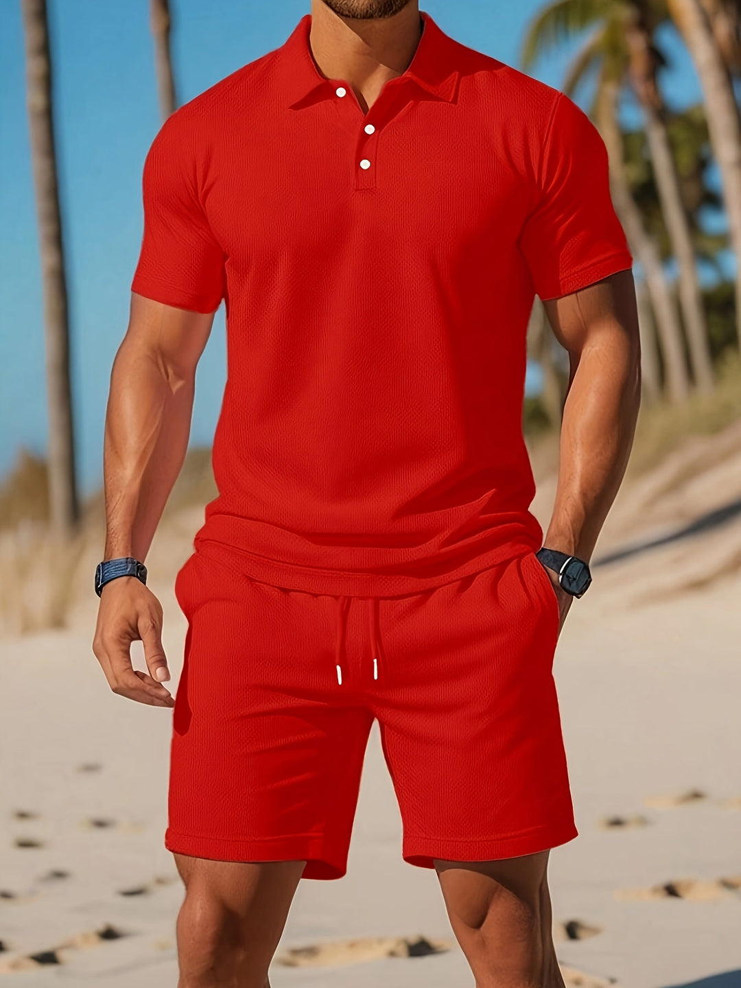 MAXIMUS | SUMMER POLO AND SHORTS SET