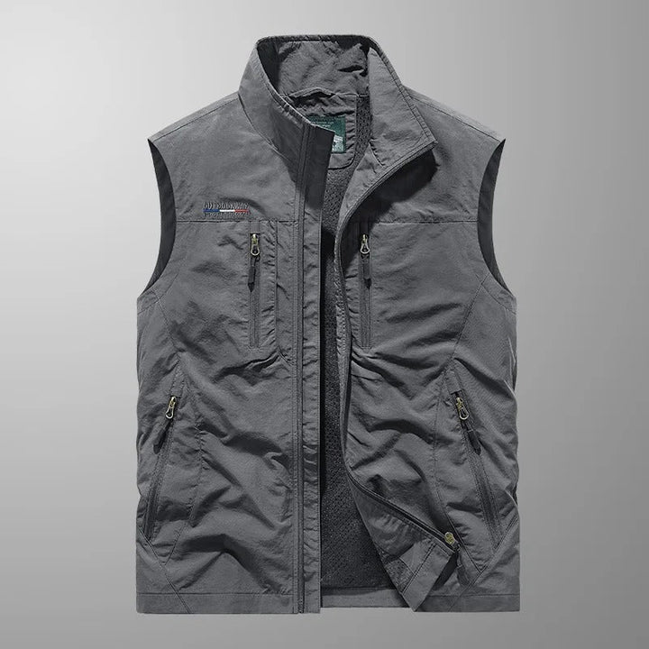 TOPHER | MULTI-POCKKET SLEEVELESS VEST