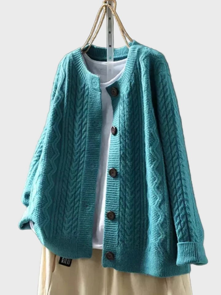 Solene | Cable Cardigan
