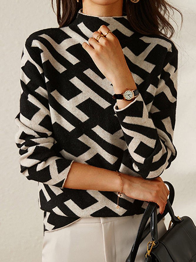 ELVIRA | SLIM FIT TURTLE NECK BLOUSE