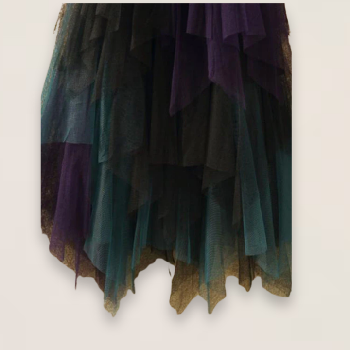 Nova | Casual Asymmetrical Tulle Skirt for Spring Days