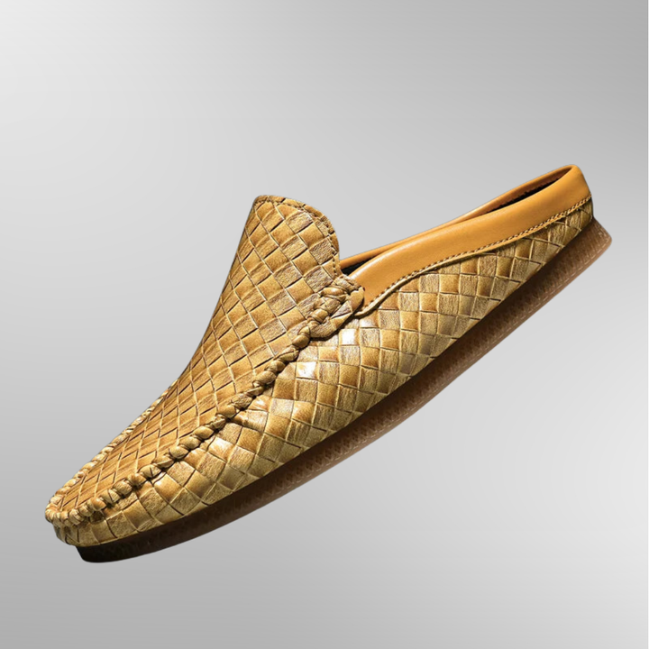 Davorin | Men’s Woven Leather Blend Loafers