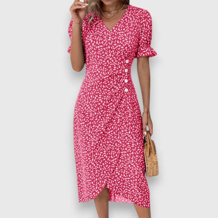 Christina | Elegant Floral Dress