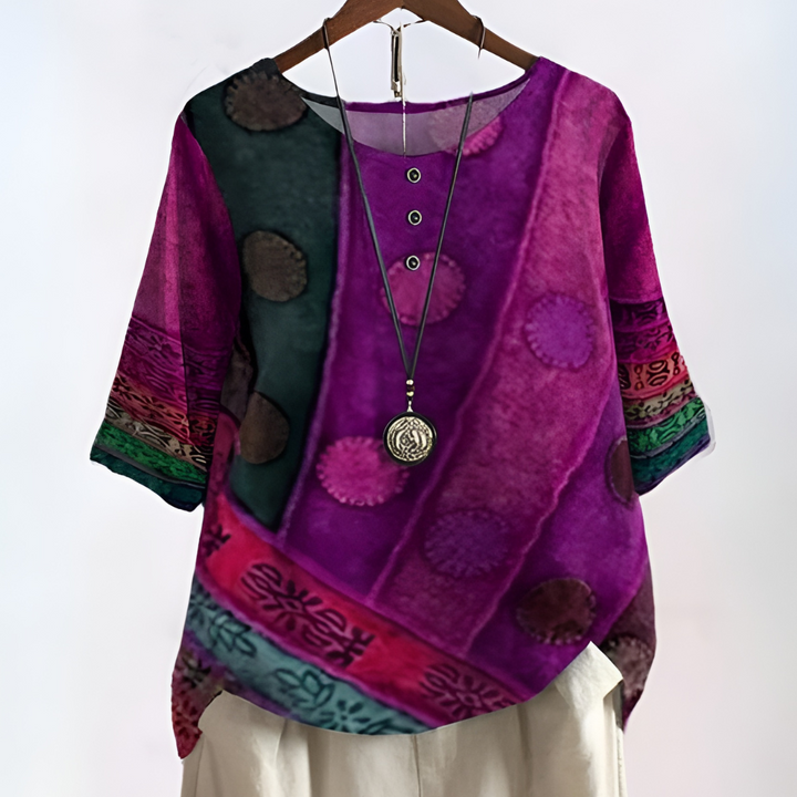 BEA | LOOSE BOHEMIAN BLOUSE.