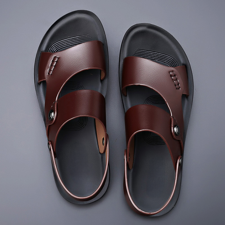 DWIGHT | TIMELESS AVENWOOD LEATHER SANDALS