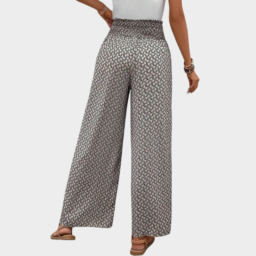 Mavilda: Elegant Wide-Leg Trousers