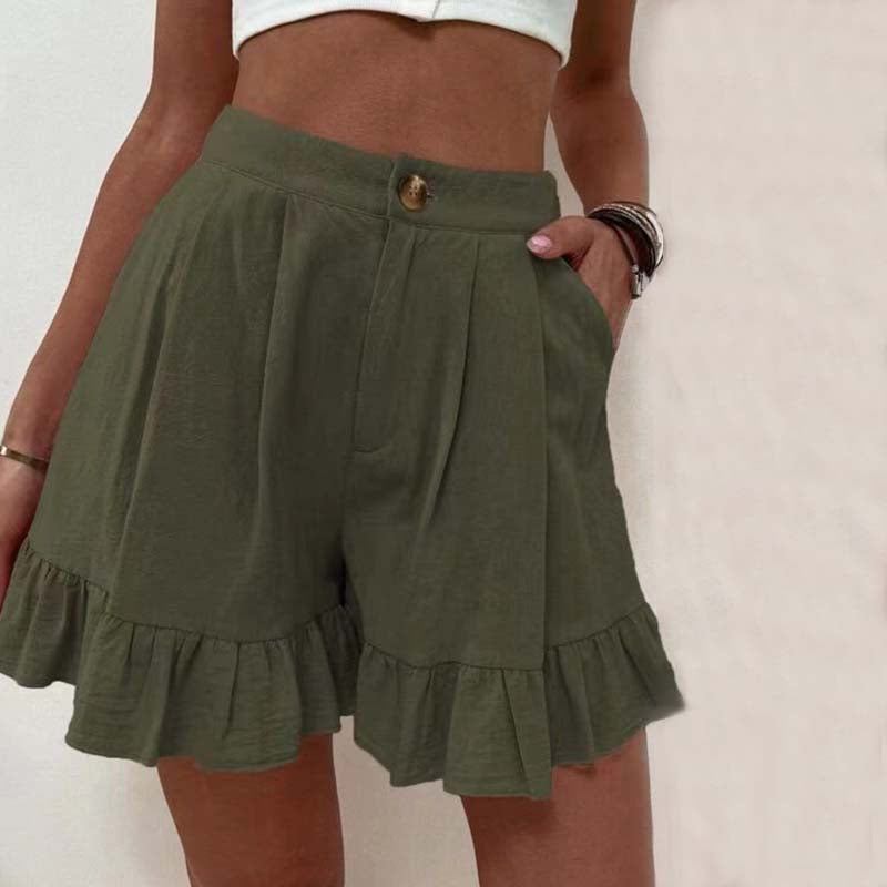 KARA | RUFFLED SHORTS
