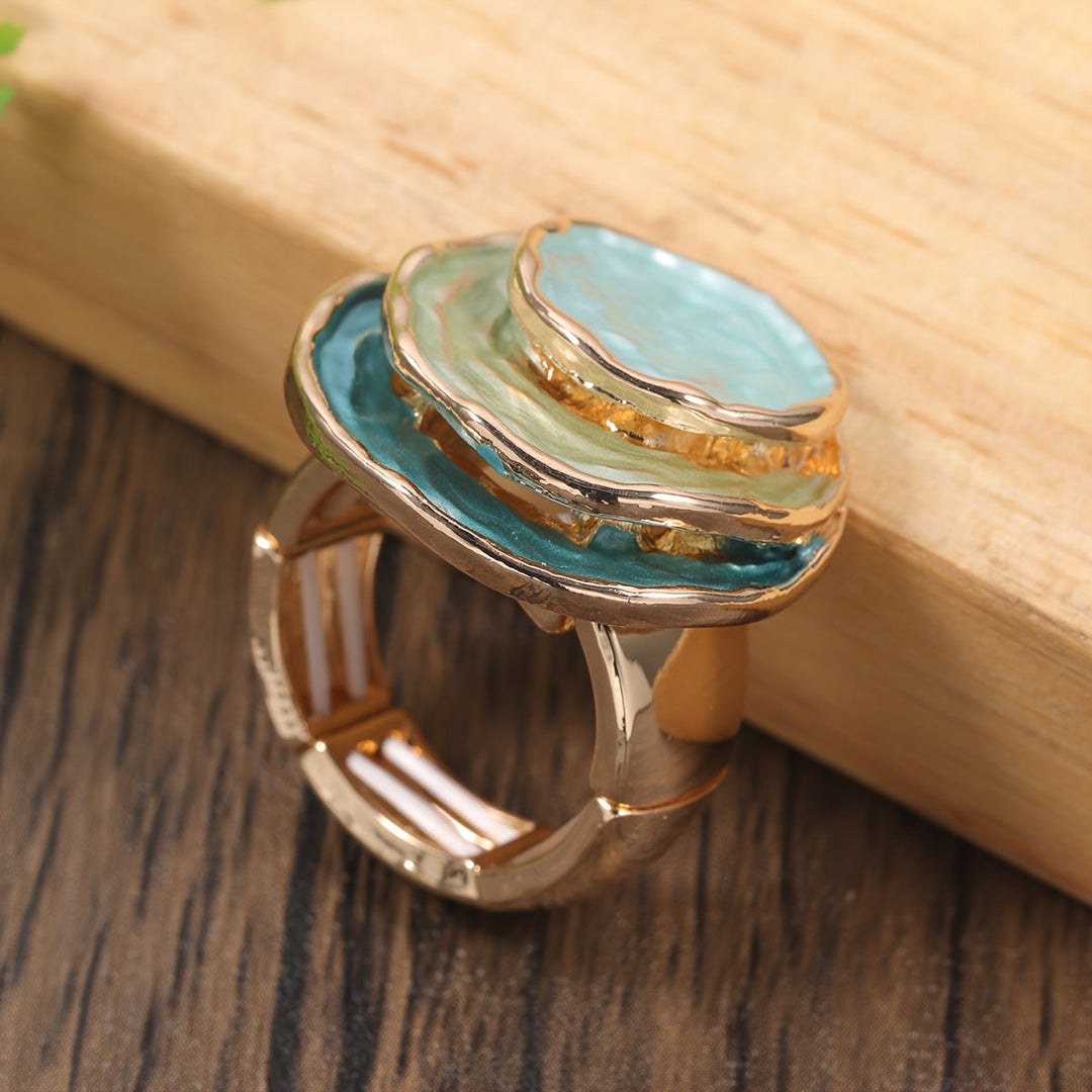 SHERYL | STYLISH TRIPLE-LAYER BOHO RING