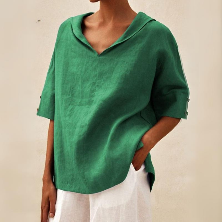 MIYA |  BREATHABLE LOOSE BLOUSE