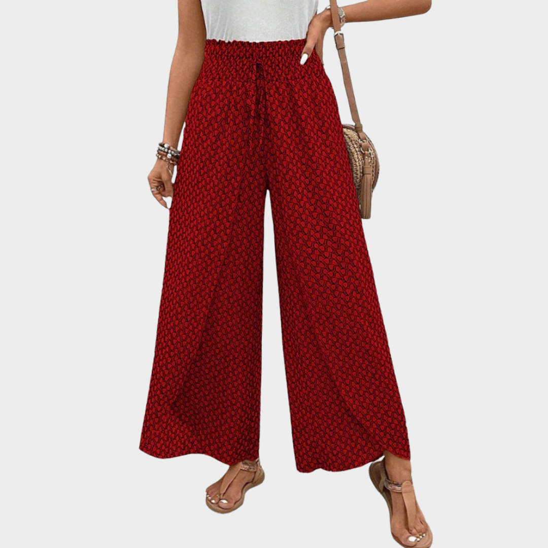 Mavilda: Elegant Wide-Leg Trousers