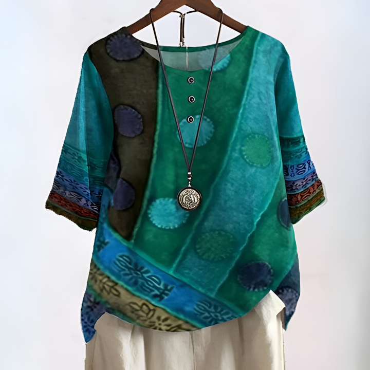 BEA | LOOSE BOHEMIAN BLOUSE.