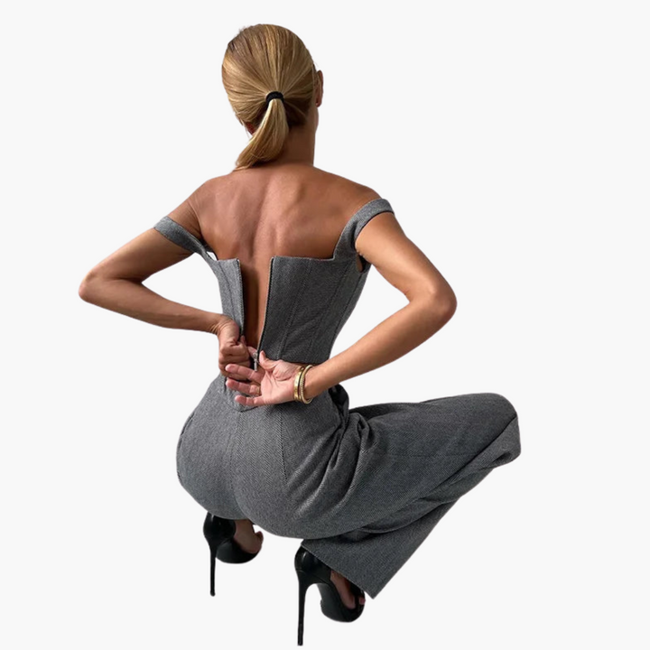 IVORY | ELEGANT FISHBONE PATTERN 3-PIECE SET