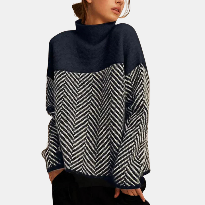 Fiora | Cotton Turtleneck Sweater