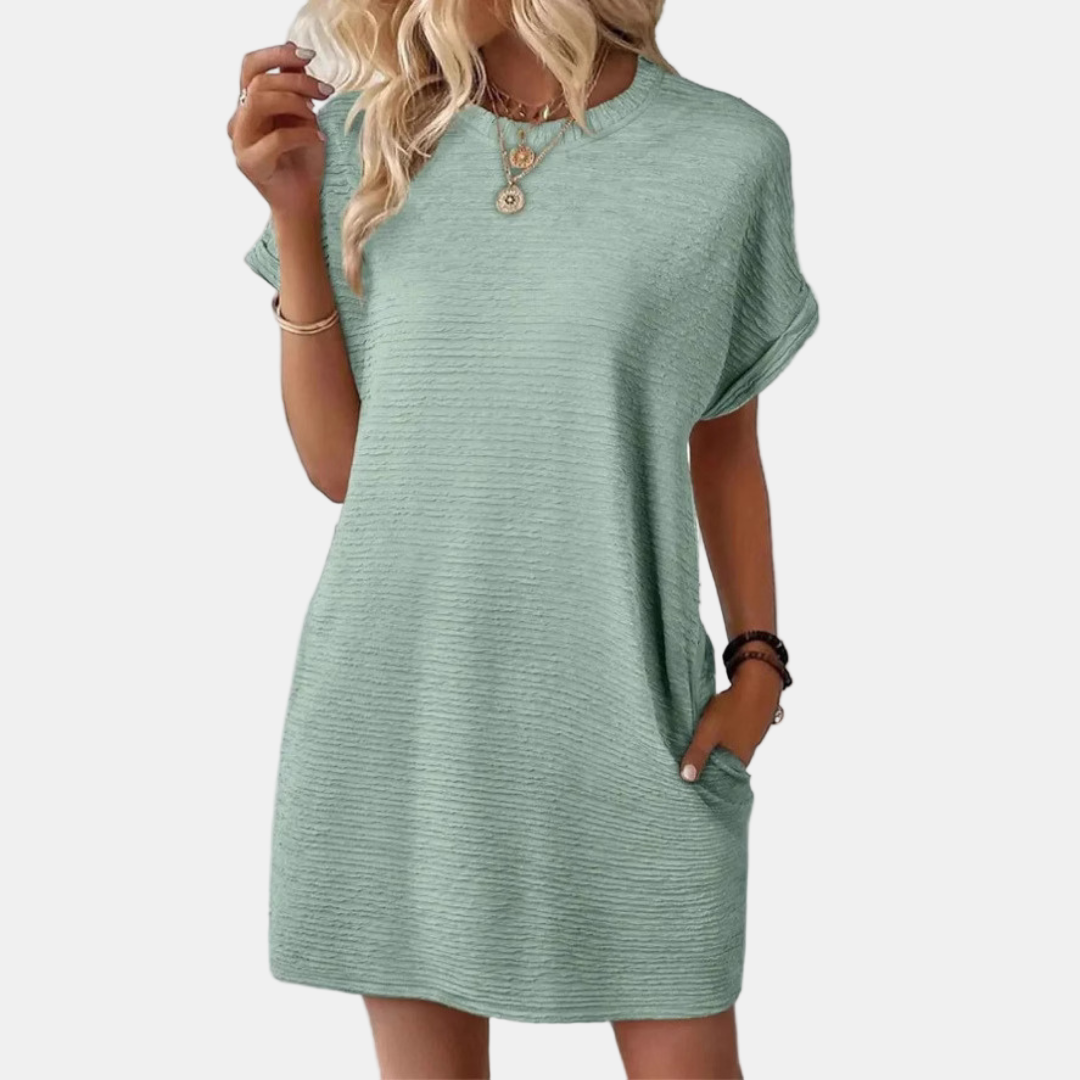 Danica | Casual Round Neck Dress