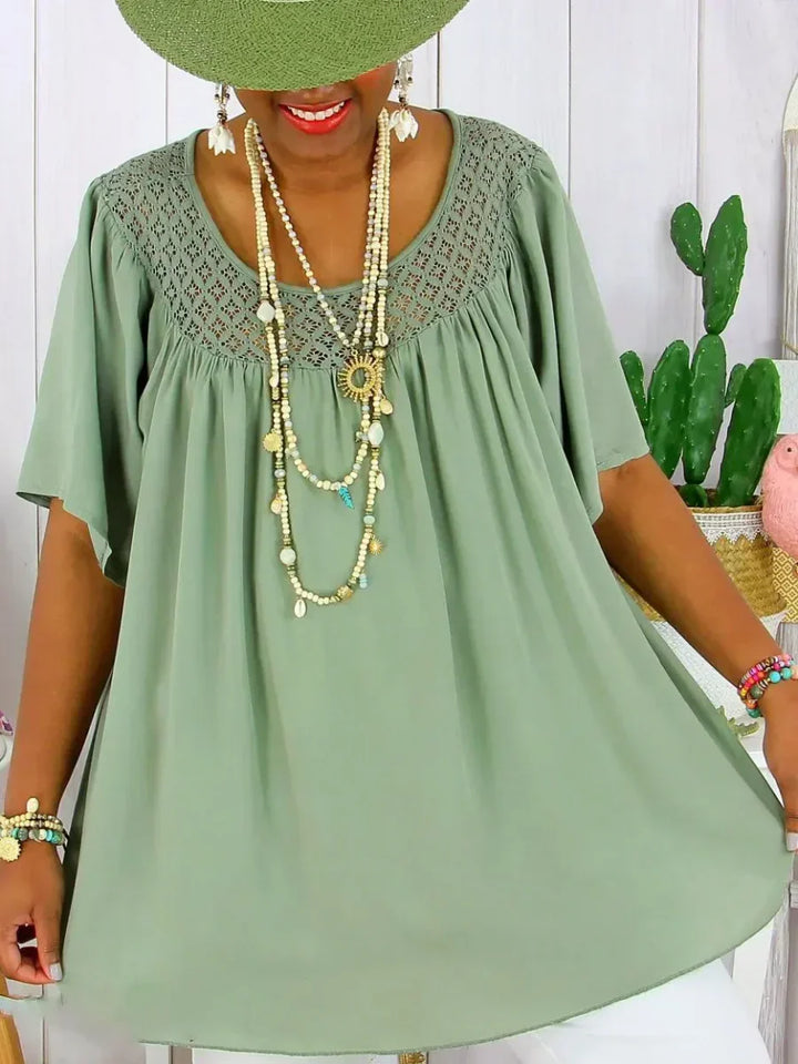 HILDA |  SHORT-SLEEVED SUMMER BLOUSE