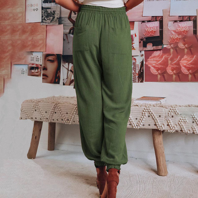 KALEA | CHIC DRAWSTRING PANTS