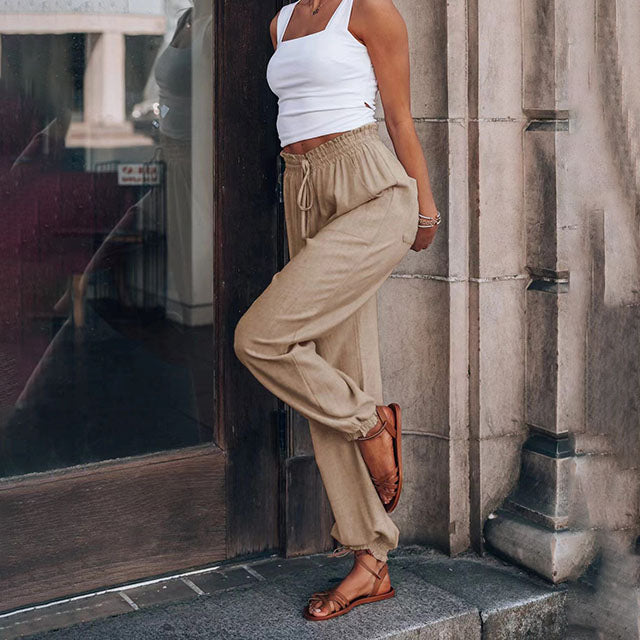 KALEA | CHIC DRAWSTRING PANTS