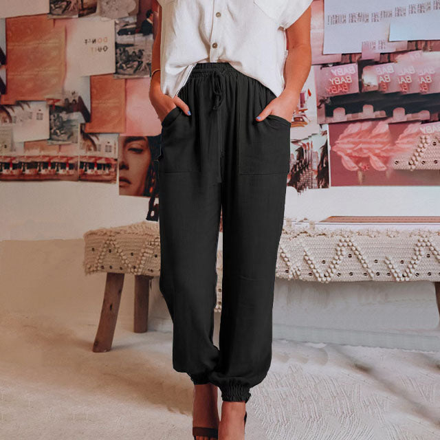 KALEA | CHIC DRAWSTRING PANTS