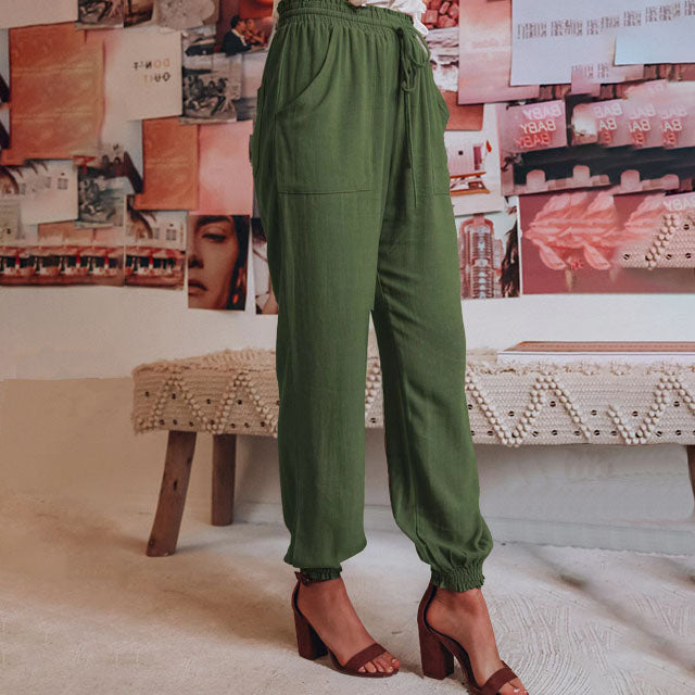 KALEA | CHIC DRAWSTRING PANTS