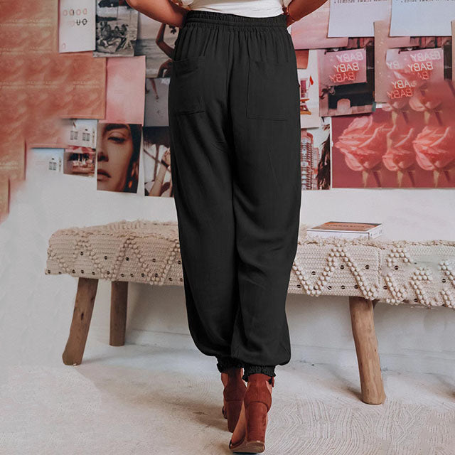 KALEA | CHIC DRAWSTRING PANTS