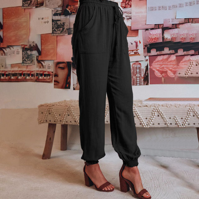 KALEA | CHIC DRAWSTRING PANTS