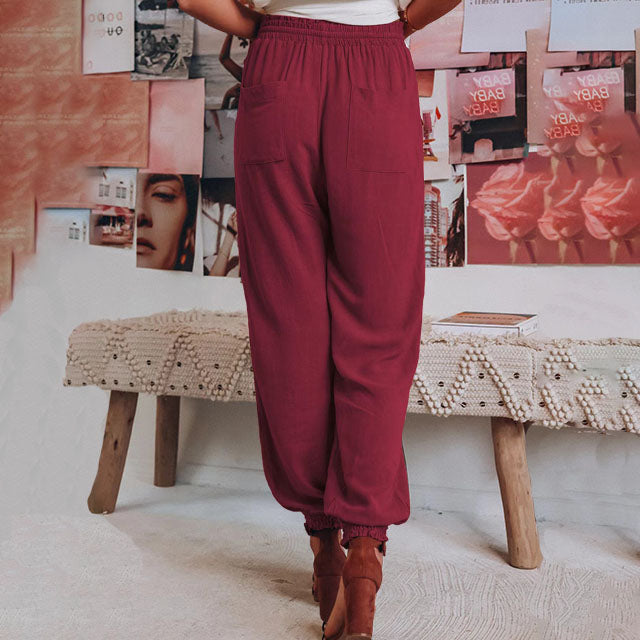 KALEA | CHIC DRAWSTRING PANTS