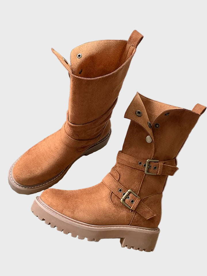 Harlow | Winter Fur High Boots